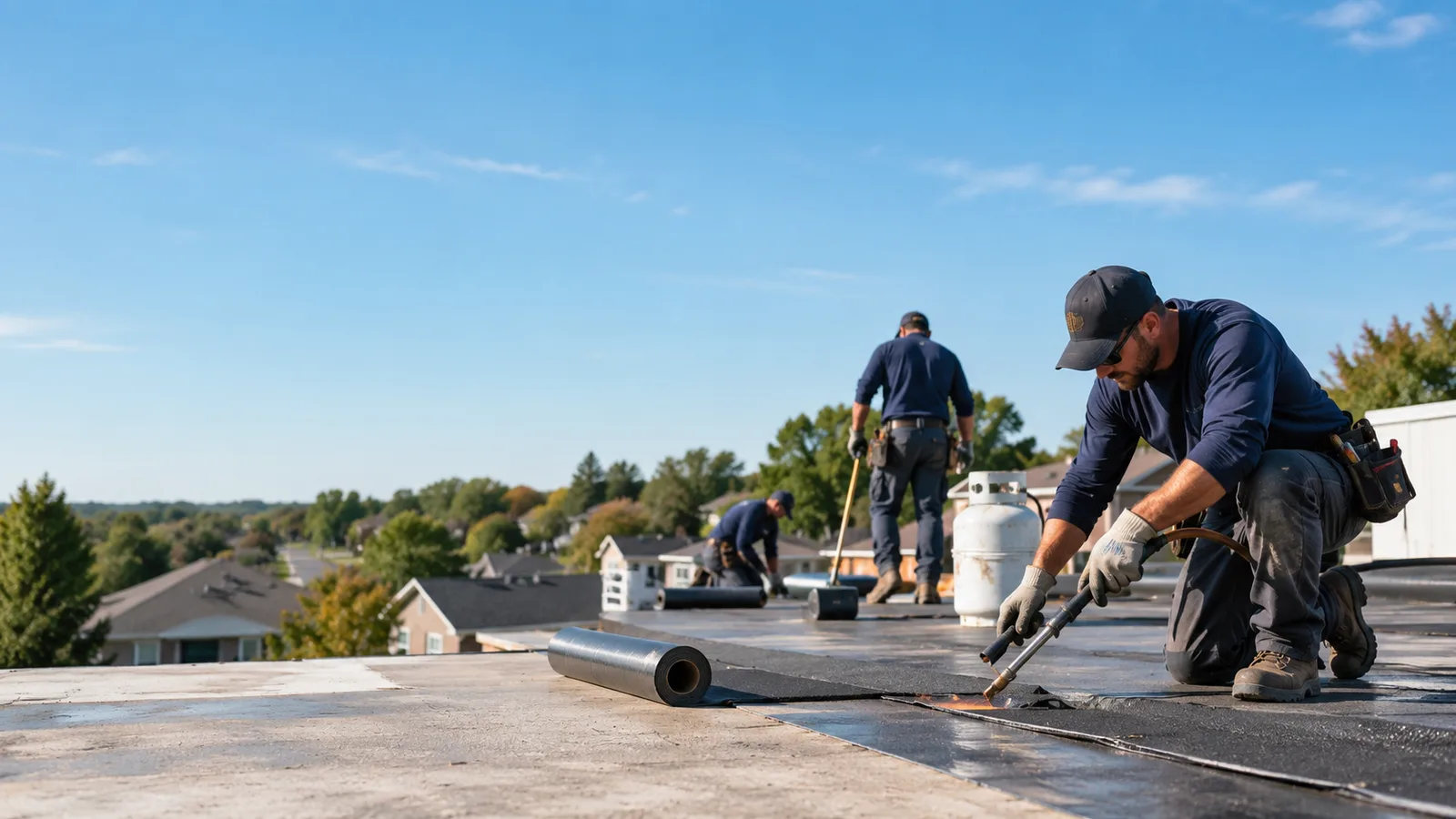 Flat Roof Leak Repair providers in Corning, KS